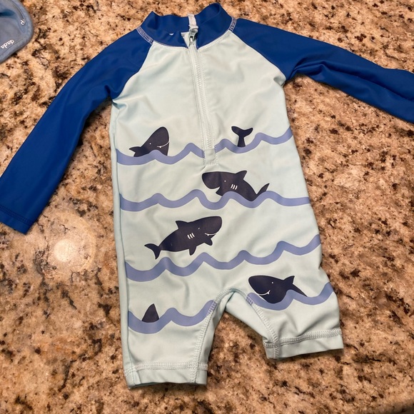 Carter's Swim Boys Zip Up Swimsuit 2months Poshmark
